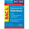 Ellipses Épreuve de littérature Bac 2019-2020