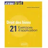 Ellipses Droit des biens. 21 exercices d'application