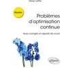 Ellipses Problèmes d’optimisation continue