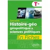 Ellipses Spécialité Histoire-géographie, géopolitique et sciences poli...