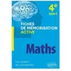 Ellipses Mathématiques - 4e cycle 4 (Fiches de mémorisation active)