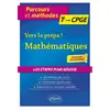 Ellipses Vers la Prépa ! - Mathématiques