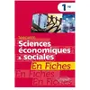 Ellipses Spécialité Sciences économiques et sociales en fiches - Première
