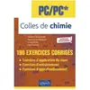 Ellipses Colles de chimie : PC/PC* - programme 2022 - 190 exercices corrigés