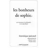 Encre Marine Les Bonheurs de Sophie: Une initiation à la philosophie en 30 mini-leçons