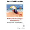 Calvage et Mounet Méthodes de l'analyse aux concours