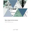 Hachette Bnf Revue critique des livres nouveaux broché