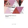 Hachette Bnf Revue de philologie française et de littérature broché