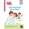 Hatier Téo et Nina GS-CP Niveau 1 - Vive les sportifs Téo et Nina ! (Broché)