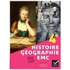 Hatier Histoire-Géographie-EMC 4e - Ed 2022 - Livre élève (Broché)