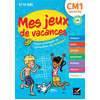 Hatier Mes jeux de vacances - Cahier de vacances 2025 du CM1 vers le CM2