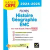 Hatier CRPE - Fiches d'Histoire géographie EMC - Epreuve écrite 2024/2025