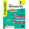 Hatier Prépabac Mes spécialités SES, HGGSP, Anglais LLCE/ AMC 1re géné...