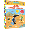 Auzou Éditions Mes autocollants malins - loup autour du monde