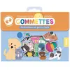 Auzou Éditions Petits chiens et petits chats : ma pochette de 50 grandes gommettes
