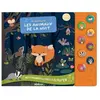 Auzou Éditions Mes premiers livres à écouter - je découvre les animaux de la nuit