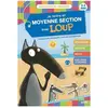 Auzou Éditions Je rentre en moyenne section avec loup - cahier de vacances 2024