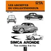 ETAI SIMCA ARONDE (1951 à 1963) - Les Archives du Collectionneur n°23