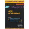 Ellipses QCM de français - catégories B et C