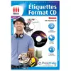 Micro Application étiquettes CD opaques