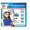 Micro Application film transparent pour rétroprojecteur