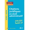 Bréal Citations juridiques en droit administratif