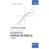 Edp Sciences Éléments d'analyse réelle