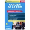Studyrama Eds Gardien de la paix   Annales corrigées