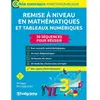Studyrama Eds Remise à niveau en mathématiques et tableaux numériques