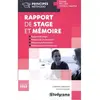 Studyrama Eds Rapport de stage et mémoire