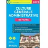Studyrama Eds Culture Générale Administrative - 100 Fiches