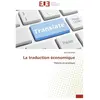 Universitaires Europeennes La traduction économique