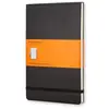 Moleskine Carnet Reporter classique format de poche ligné couverture rigide Noir