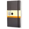 Carnet classique grand format ligné Moleskine Couverture souple Noir