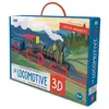Sassi Voyage, découvre, explore. La locomotive 3D : l'histoire des trains