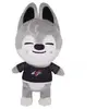 Peluche Stary Kids Skzoo Wolf Chan 20 cm - Gris