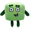 Non communiqué Peluche Numberblocks 18 cm - Vert