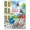 Le Ballon Eds Mes premiers autocollants - police et pompiers