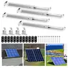 Eulenke Kit de support de panneau solaire en alliage d'aluminium, rési...