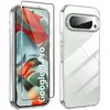 XEPTIO Coque protection brossée noire pour Google Pixel 9a 5G souple Antichoc