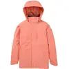 Veste à capuche Burton Jet Ridge 2L rose orangé pour femme - M