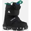 Burton - Mini boots de snowboard Grom enfant, Black, 13C