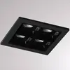 Molto Luce Liro luminaire encastrable LED noir 34° 3 000 K