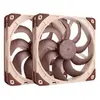 Ventilateur - NOCTUA - NF-A14x25 G2 PWM Sx2-PP - 140 mm - Kit Push/Pull - Noir