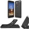 Xeptio Coque brossée noire Google Pixel 3A Carbon Fiber Antichoc - Accessoires Pochette Case