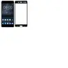 Nokia 8 4G : Protection d'écran FULL COVER noir en verre trempé - Temp...