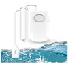 Alarme Fuite Eau 130dB, Câble Long 95CM avec Capteur, Alarme de Détect...