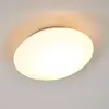Orion Plafonnier Alba en verre opalin, Ø 25 cm