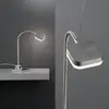 Orion Lampe à poser LED Tobias, nickel mat