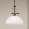 Orion Suspension Marco avec verre albâtre, à 1 lampe